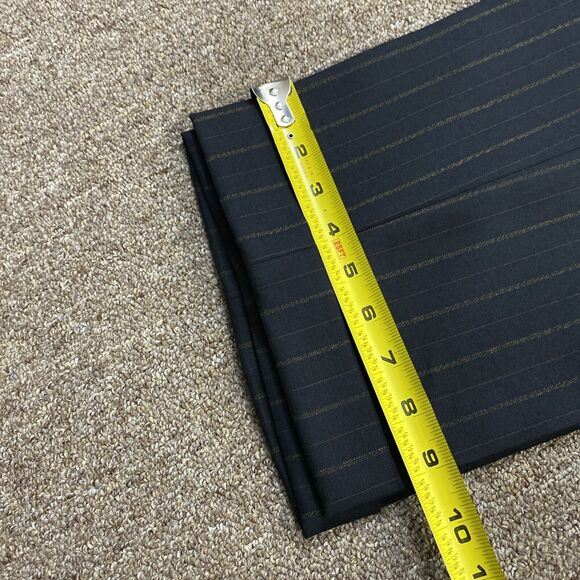 Pal Zileri Brown Pinstriped 100% Wool 2 Pc Suit Jacket Pants See Photos - Picture 14 of 16